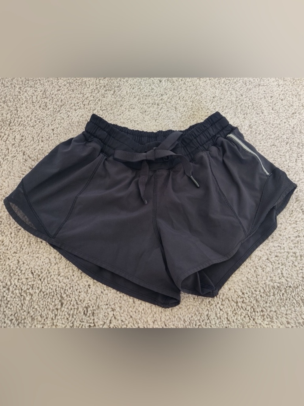 Lululemon Women's Black Athletic Running Shorts